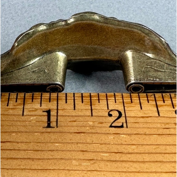 Lot of 4 LEAF Curved Drawer Pulls 5" - Picture 4 of 5
